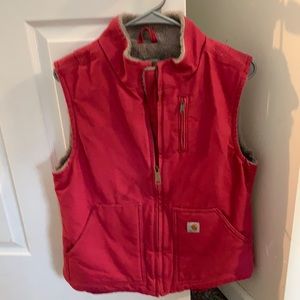 Carhartt Sherpa Lined Vest Rose